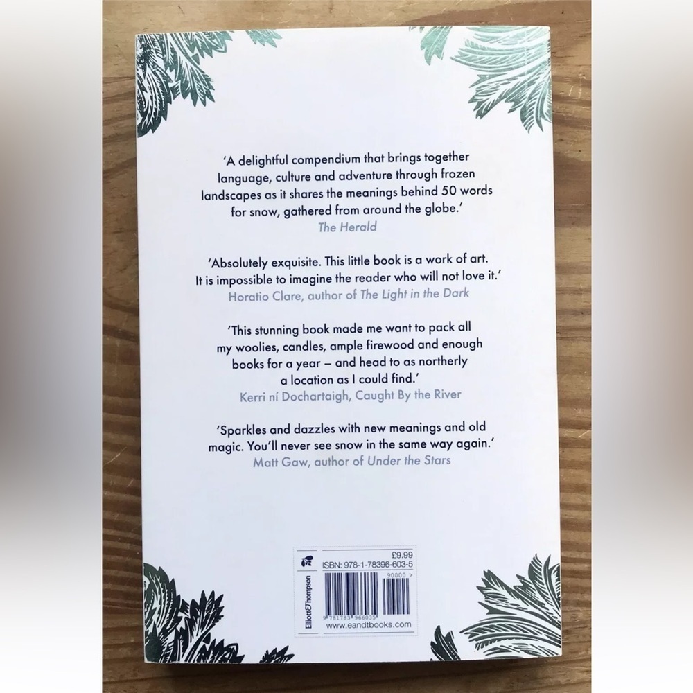 Fifty Words For Snow Nancy Campbell Paperback Book - Picture 4 of 4